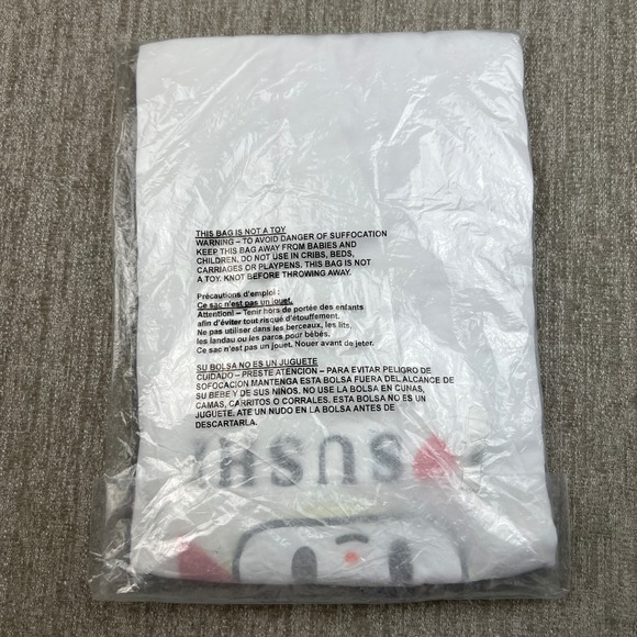 Tokidoki x Hello Kitty I Heart Sushi Graphic T Shirt Mens XL White Basic Tee New - Picture 2 of 10